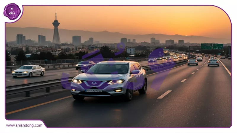 نیسان آلتیما در بزرگراه همت تهران