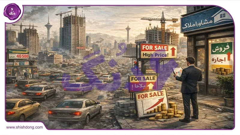 شهر تهران تحت تاثیر