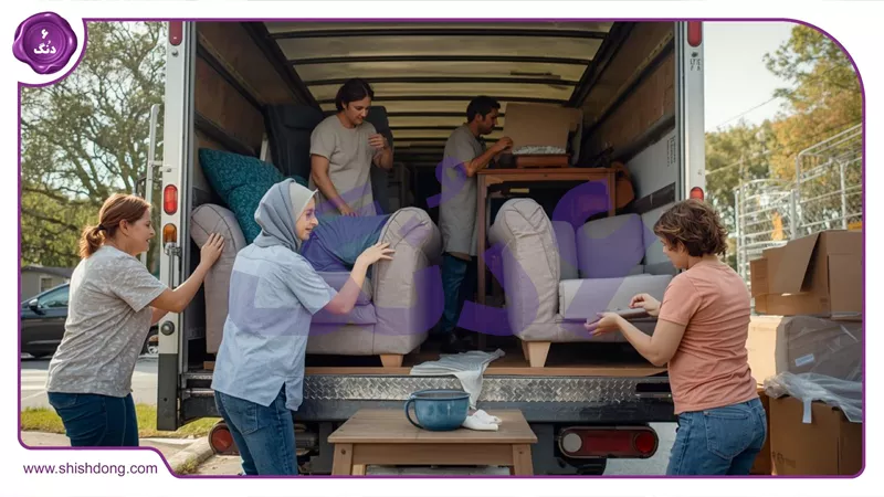 دیوار مهربانی شیش دنگ برای اهدا مبلمان