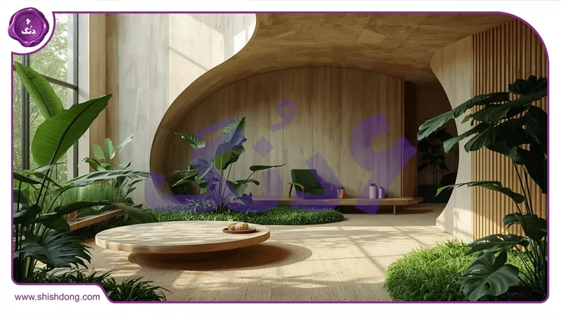 سبک بیوفیلیک با گیاهان