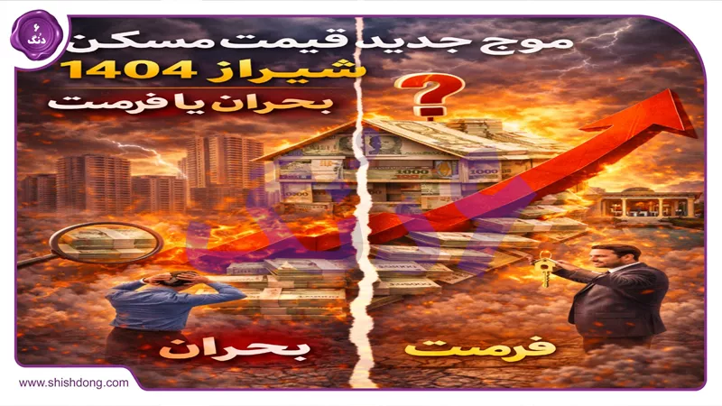 موج جدید قیمت مسکن شیراز ۱۴۰۴ بحران یا فرصت