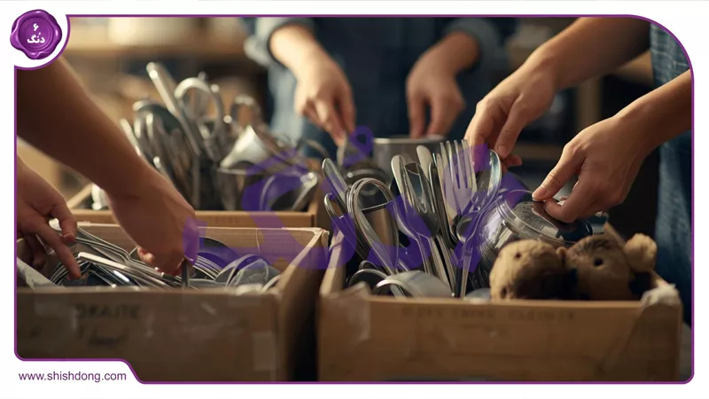 اهدای ظروف در تهران