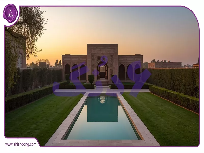 ویلا مدرن در محله جی اصفهان با جاذبه‌های تاریخی پس‌زمینه