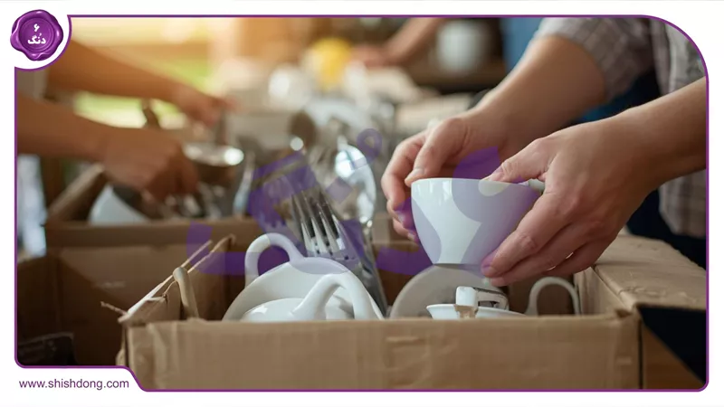 اهدای لوازم آشپزخانه در مشهد