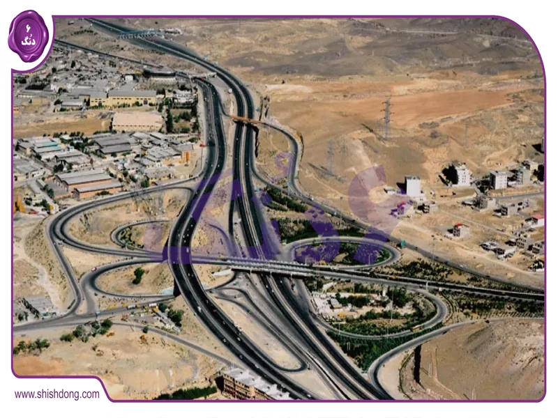 جاده دسترسی فاز 5 پردیس تهران به اتوبان تهران-پردیس