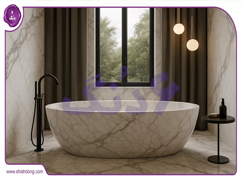 وان حمام سنگ اسلب | شیش دنگ