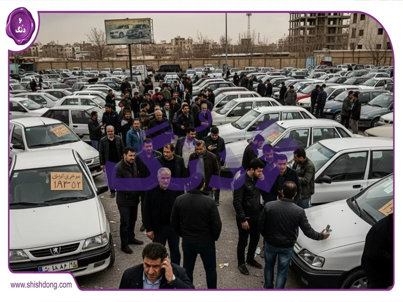 بازار خرید فروش خودرو در شیش دنگ پس از افزایش بنزین ۱۴۰۴