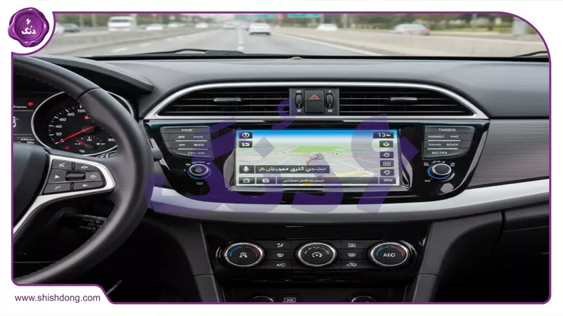 داشبورد جک JAC S5 با جستجوی صوتی شیش دنگ