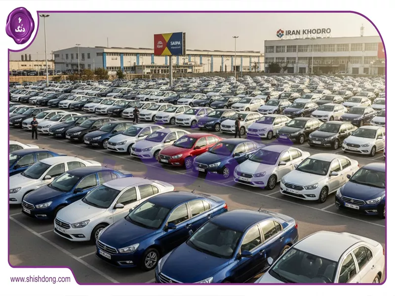 خودرو نو نوشماره در پمپ بنزین با بنزین ۵۰۰۰ تومانی ایران ۱۴۰۴