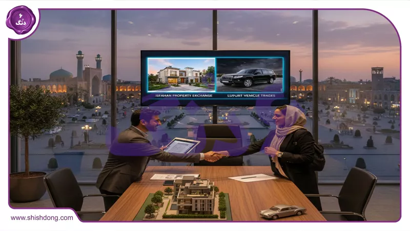 معاوضه خودرو با ملک در اصفهان