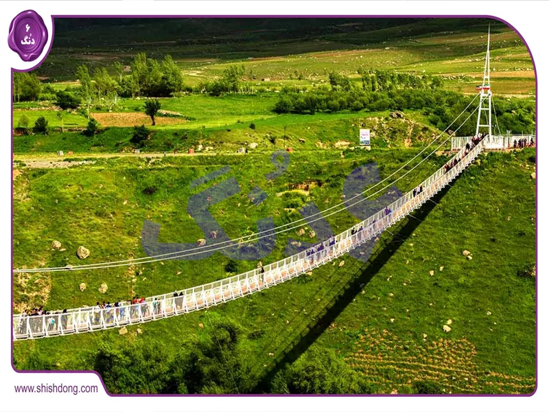 پل معلق مشگین شهر، جاهای دیدنی اردبیل