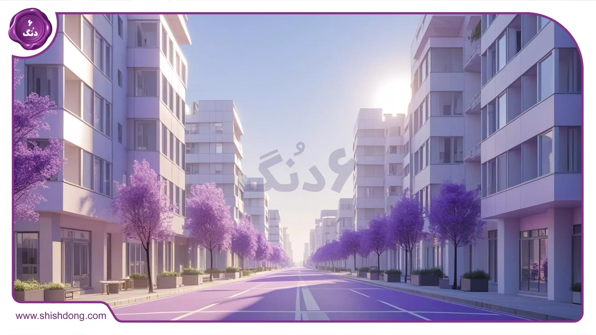 بلوار سیادت در دریان نو تهران
