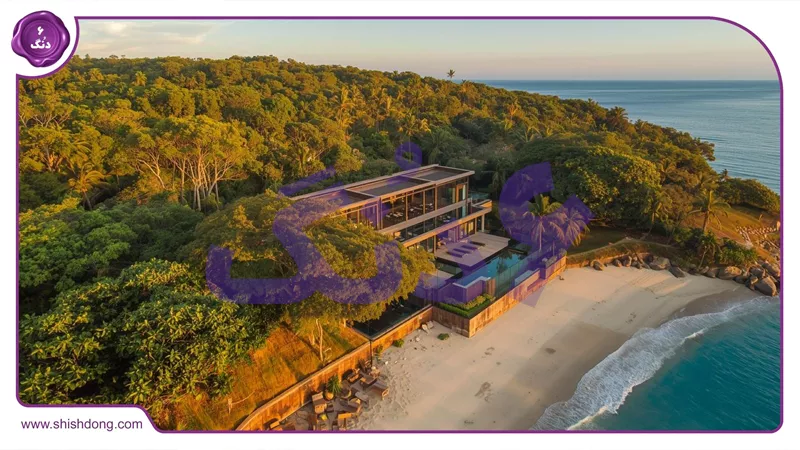 ویلای ساحلی لوکس در رامسر با چشم&zwnj;انداز جنگل و دریا برای تعطیلات نوروز ۱۴۰۵