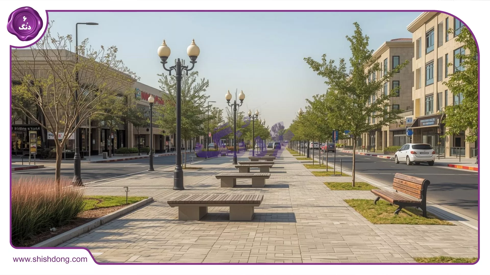 امکانات بلوار ارم مهرشهر