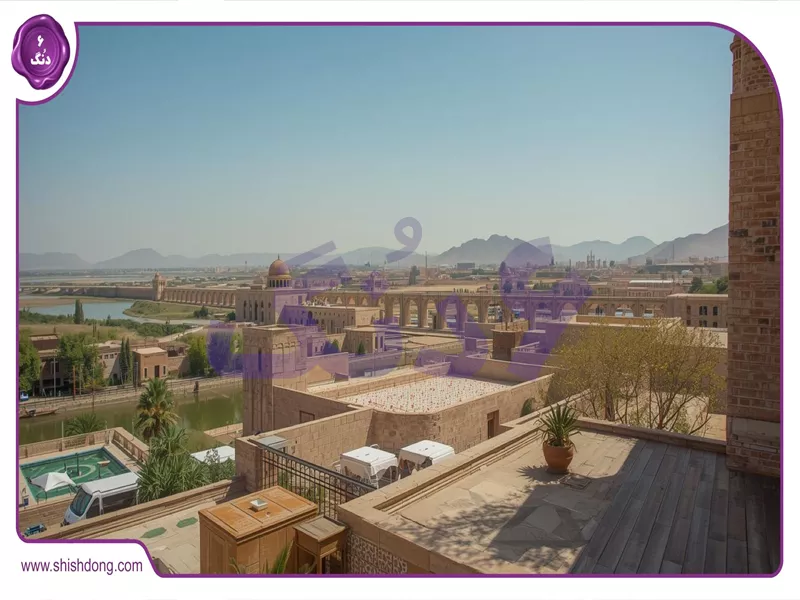 ویلا با منظره پل خواجو در چهارباغ پایین