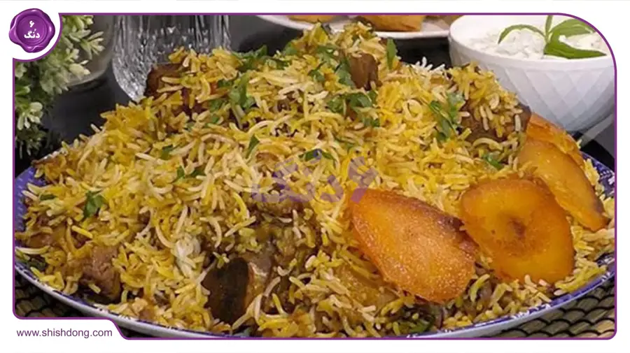 غذای محلی بندرعباس هواری گوشت