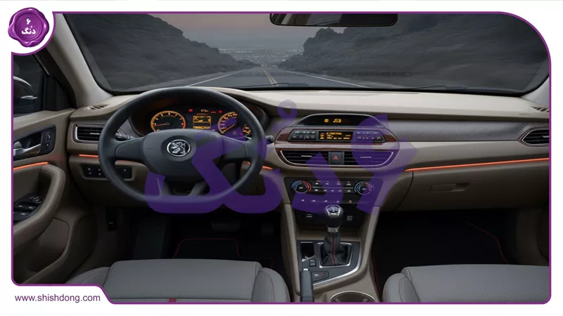 داخل پژو پارس TU5