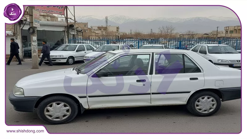 تصویر پراید ارزان قیمت در ایران
