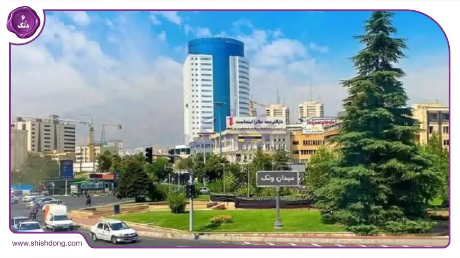 میدان ونک و دسترسی‌های مترو