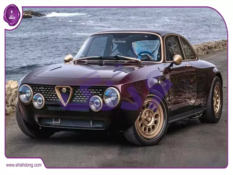 آلفارومئو جولیا GTA در پیست - ماشین کلاسیک ایتالیایی