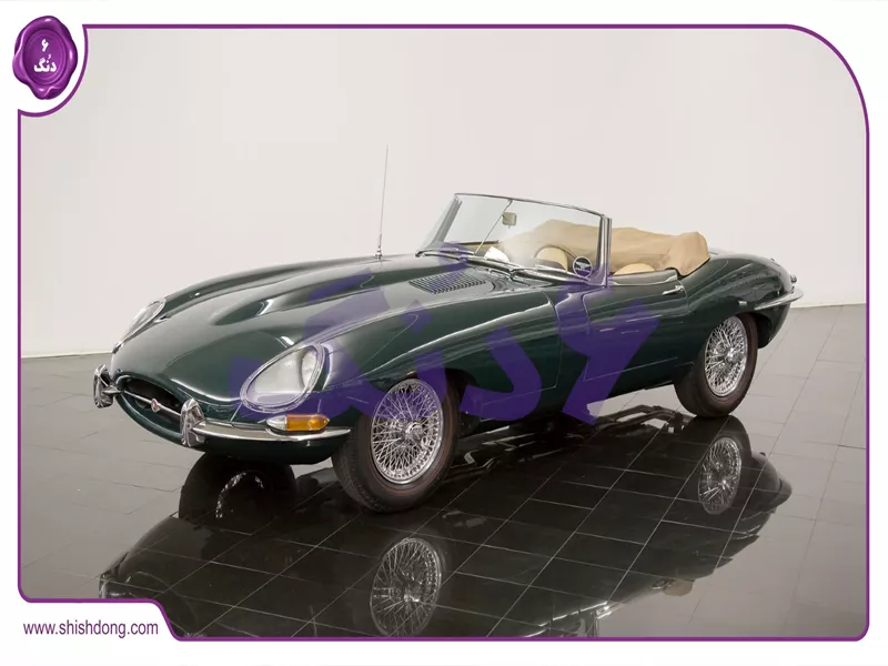 جگوار E-Type ۱۹۶۱ کابریو - ماشین کلاسیک بدون سقف