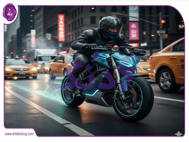 موتور سیکلت برقی ارزان با شتاب بالا