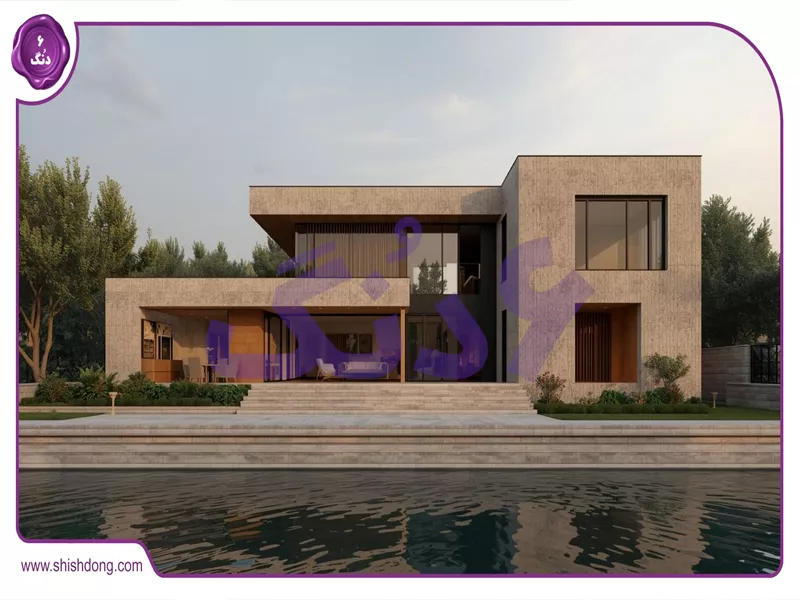 ویلا با منظره زاینده رود در چهارباغ عباسی