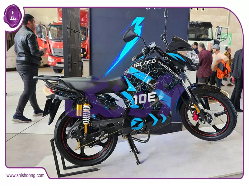 موتور سیکلت برقی ایران دوچرخ 10E با باتری قدرتمند