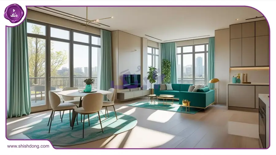 خانه مدرن در کلاک نو کرج