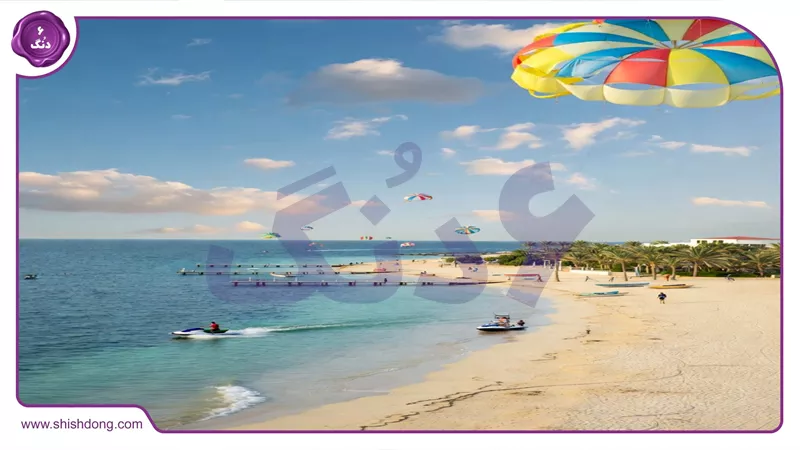 ساحل کیش در عید ۱۴۰۵ با تفریحات آبی ارزان