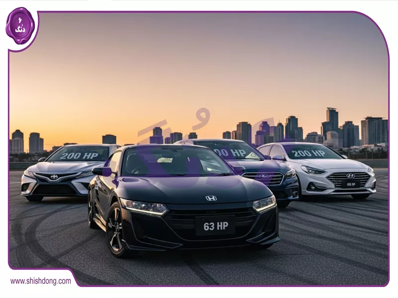 مقایسه قدرت به وزن خودروهای اسپرت زیر ۱۰۰ اسب بخار