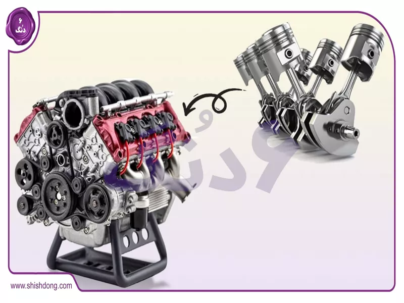موتور V8 موستانگ ۱۹۶۵ - ماشین کلاسیک آمریکایی