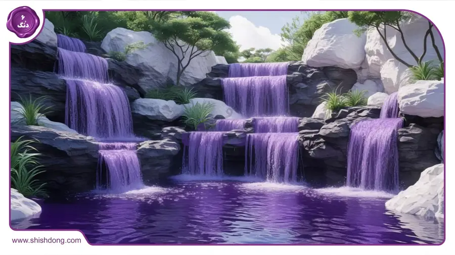 جاذبه آبشار هفت چشمه در آسارا کرج