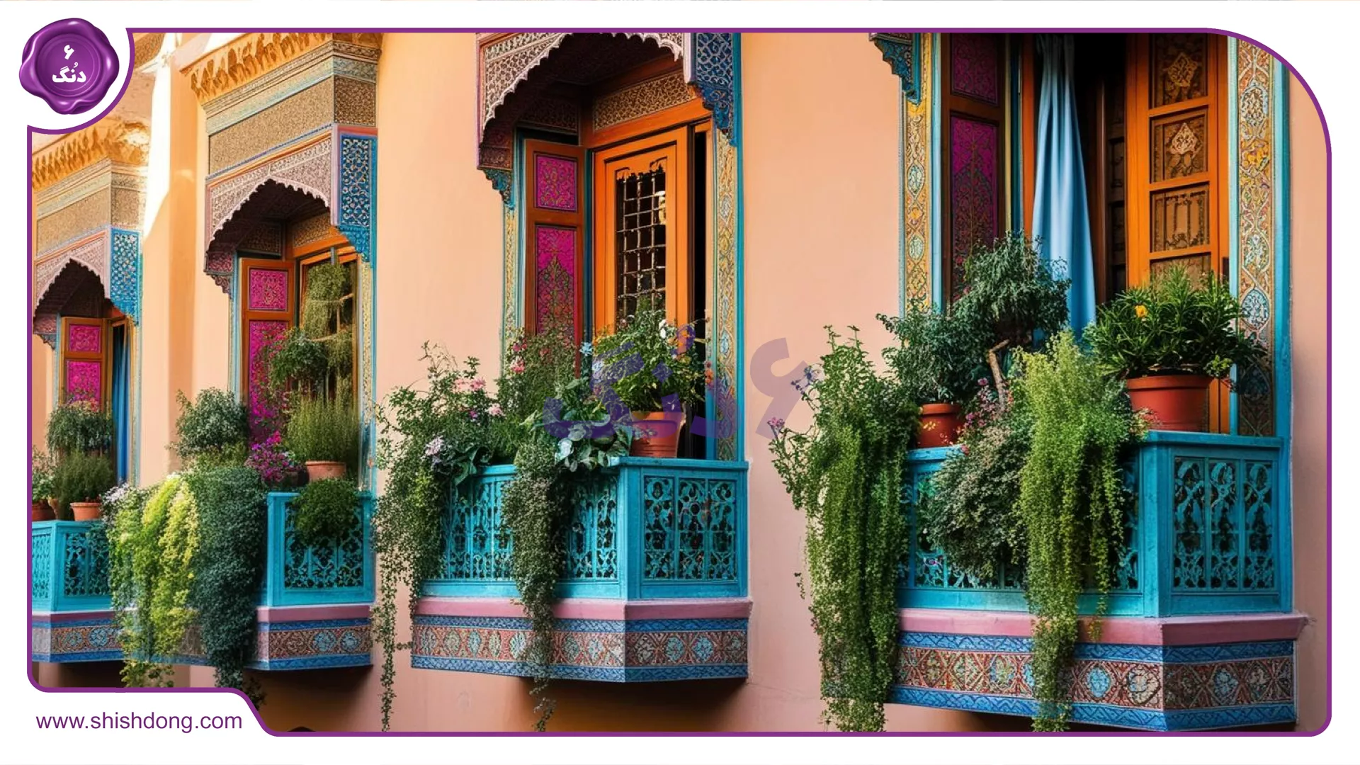 ایده برای دیزاین برای بالکن در آپارتمان