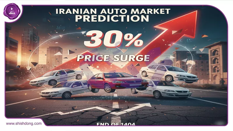 پیشبینی جهش ۳۰% قیمت خودرو در ایران پایان ۱۴۰۴