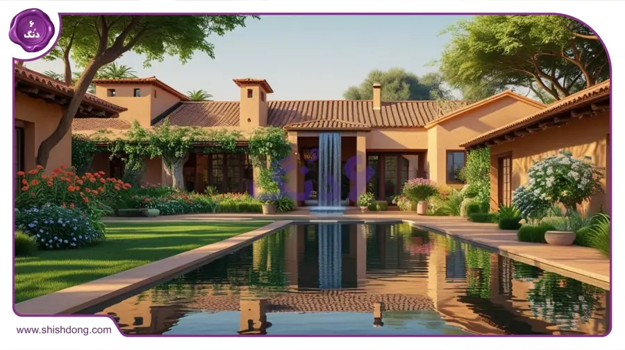 ویلا با منظره آبشار در آسارا کرج