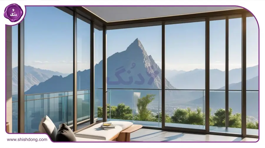 آپارتمان لوکس با منظره کوهستانی در آسارا کرج