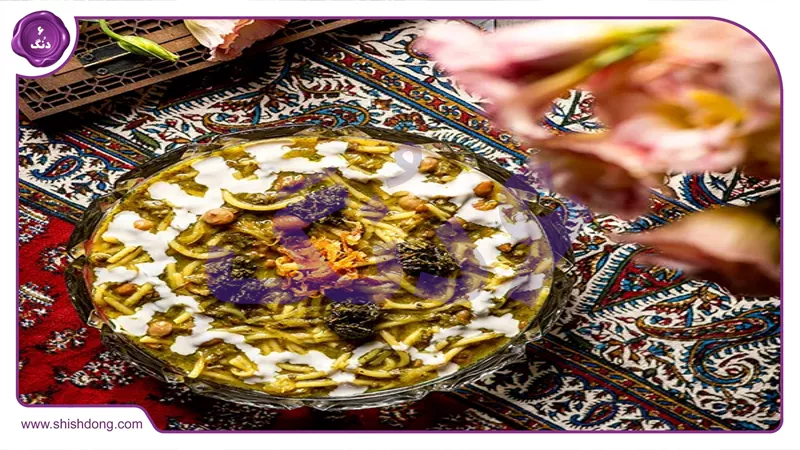 رسوم آش رشته در اصفهان، گرمای عید