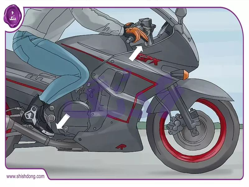 تست ترمز موتورسیکلت دست دوم