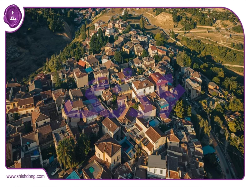 نمایی از محله انصاریه رشت