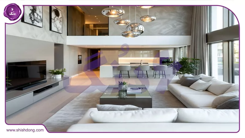 آپارتمان لوکس و مدرن در زعفرانیه تهران - بهترین سرمایه گذاری ملک ۱۴۰۵