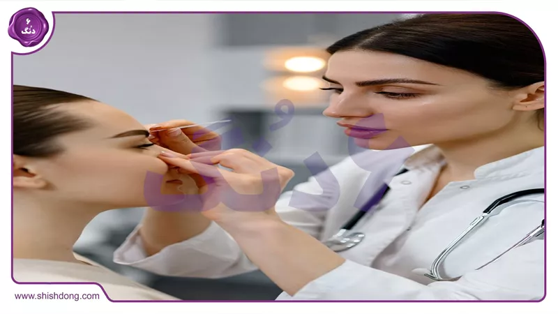 مراحل انجام فیبروز ابرو