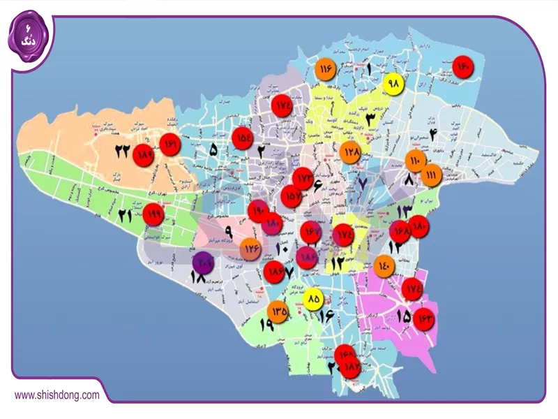 شاخص آلودگی هوای تهران امروز - آسمان خاکستری پایتخت در آبان ۱۴۰۴