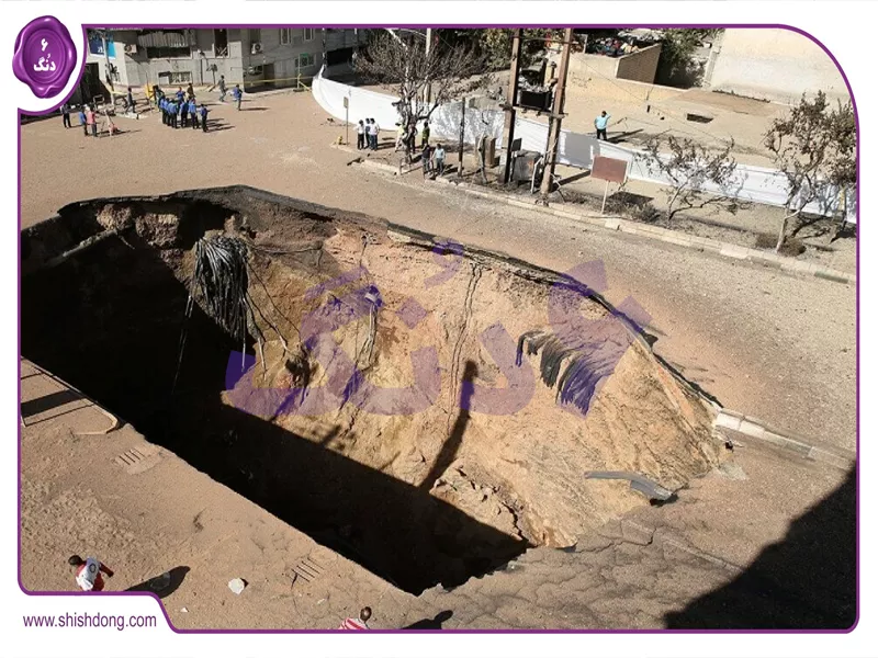 فرونشست زمین در جنوب تهران - بحران بیآبی ۱۴۰۴