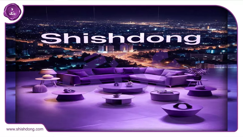 سرویس مبلمان و میز عسلی مدرن در فضای خانه تهرانی