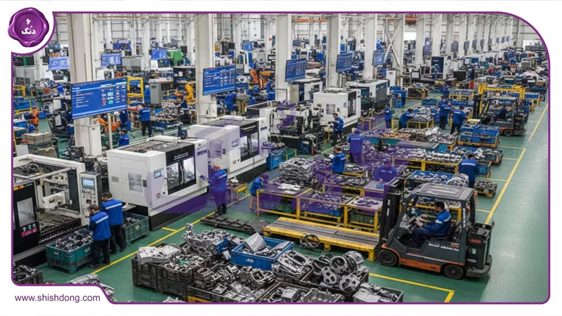 تولید قطعات خودرو در کارخانههای ایرانی