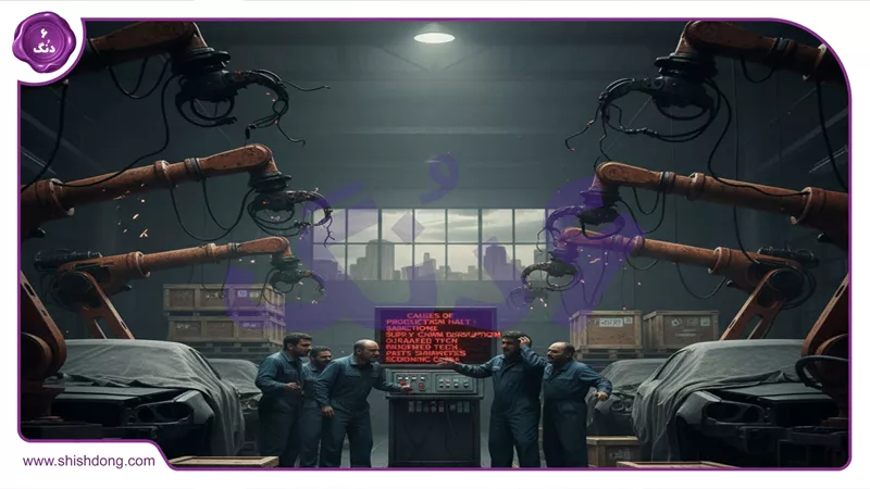 علل کاهش تولید خودرو ایران از جمله تحریمها