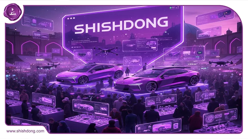 بازار شلوغ کرج با کالاهای دیجیتال و خودروها