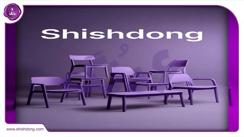 نمایی از صندلی اداری در دفتر تهرانی