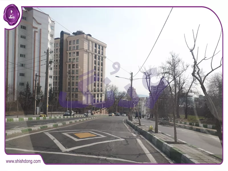 تصویر گران&zwnj;ترین خیابان&zwnj;های اقدسیه تهران